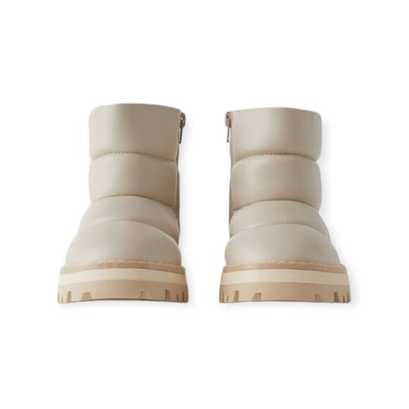 ZARA Kids | Off White | QUILTED BOOTS - Picture 2 of 9